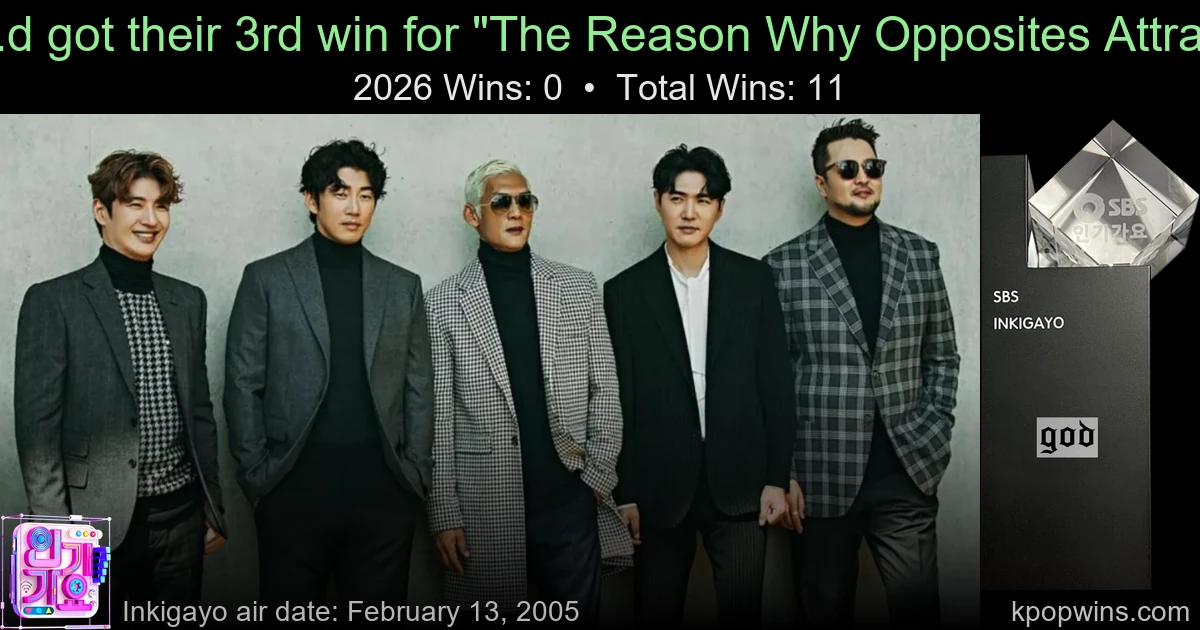 g.o.d - The Reason Why Opposites Attract
